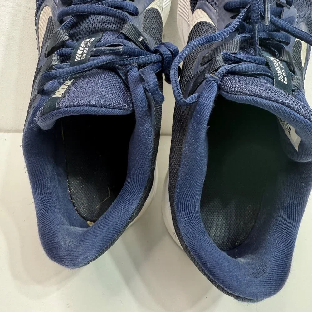 Nike Downshifter Navy Blue Running Shoes Mens Size 10 Athletic Sneakers - Picture 6 of 9